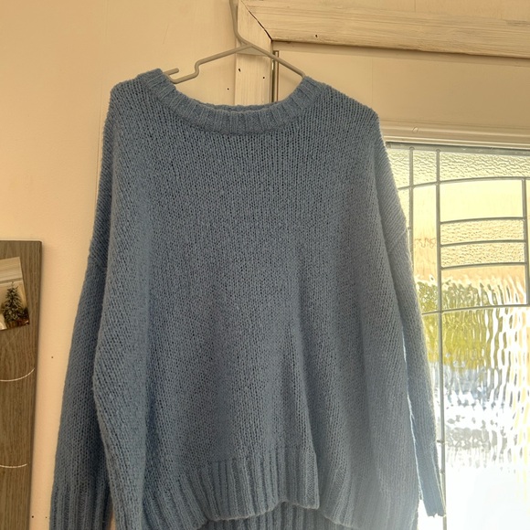 aerie Sweaters - Aerie Soft Knit Blue Sweater